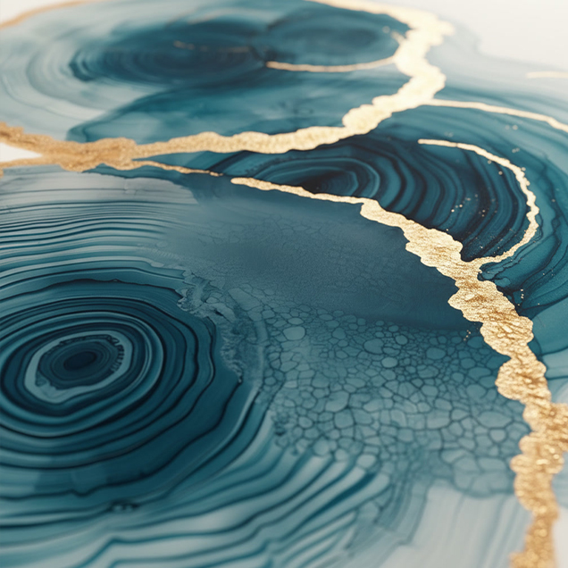 Blue Agate Canvas image